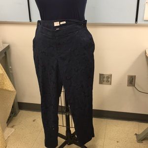 Brocade dress pants